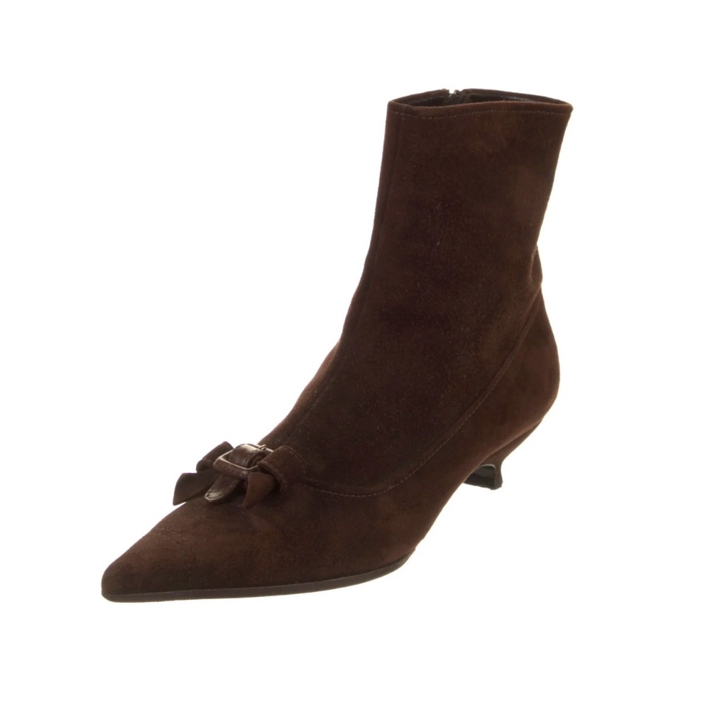 MIU MIU kitten heels suede